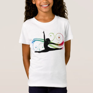 Gimnasia chica Mueve camiseta