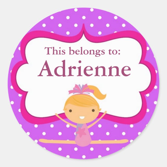 Gimnasia con Punto Morado de vuelta a los Pegatina (Anverso)