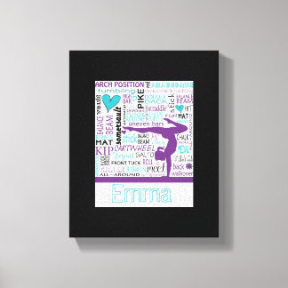 Gimnasia de lienzo arte personalizado