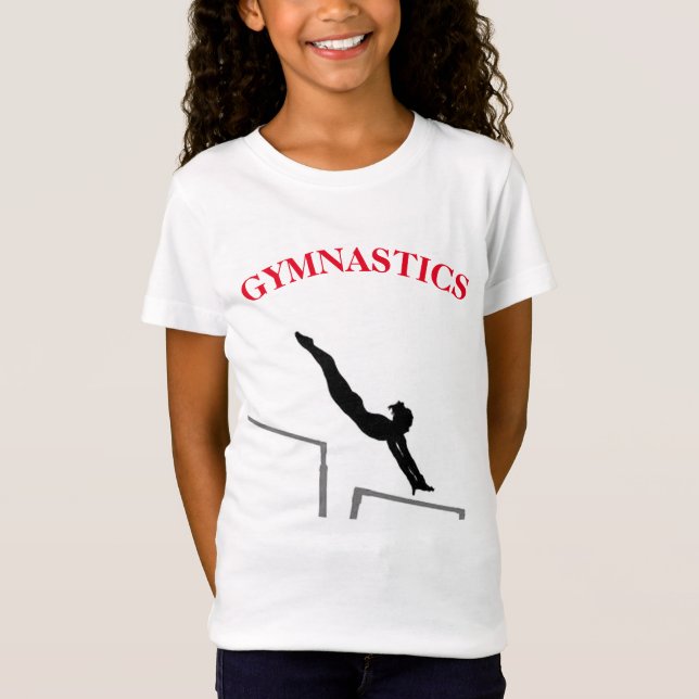 Gimnasia Dispar Barras Camiseta (Anverso)