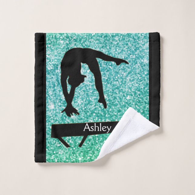 Gimnasia Equilibrio Beam Sparkle Toalla De Ropa De (Toallita)