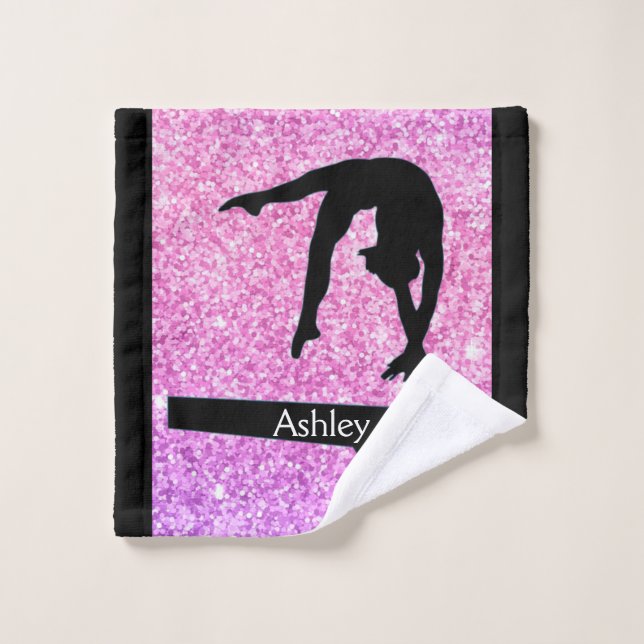Gimnasia Equilibrio Beam Sparkle Toalla De Ropa De (Toallita)