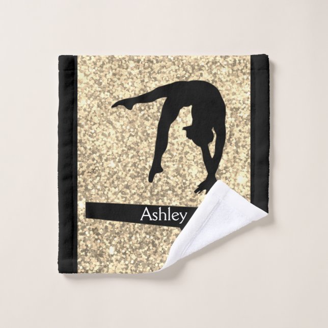 Gimnasia Equilibrio Beam Sparkle Toalla De Ropa De (Toallita)