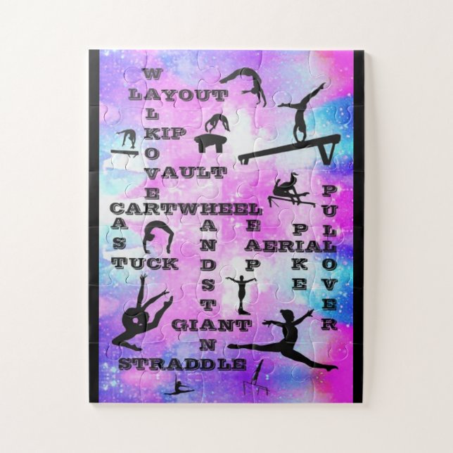 Gimnasia Habilidades Rompecabezas (Vertical)