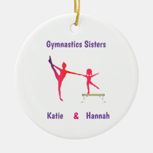 Gimnasia Hermanas Ornamento cerámico