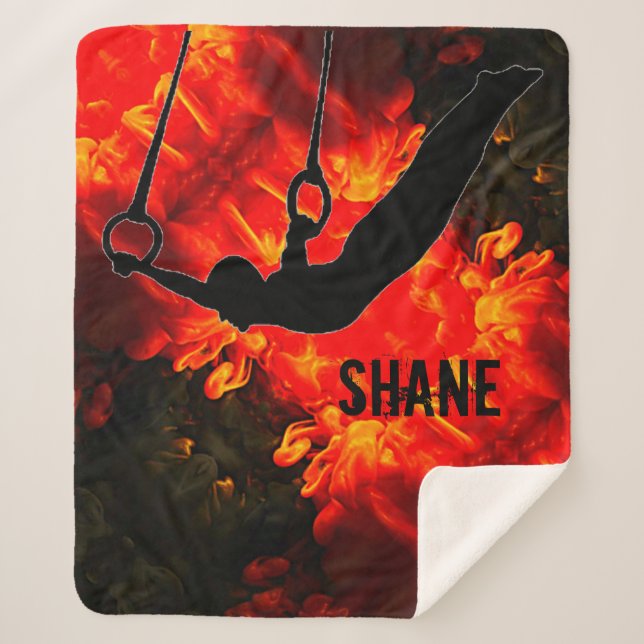 Gimnasia masculina - manta destructiva de lava (Anverso)