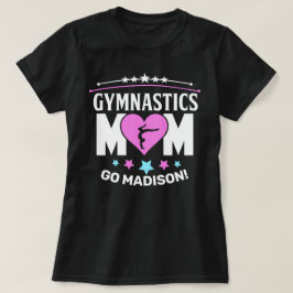 Gimnasia personalizada Mamá camiseta