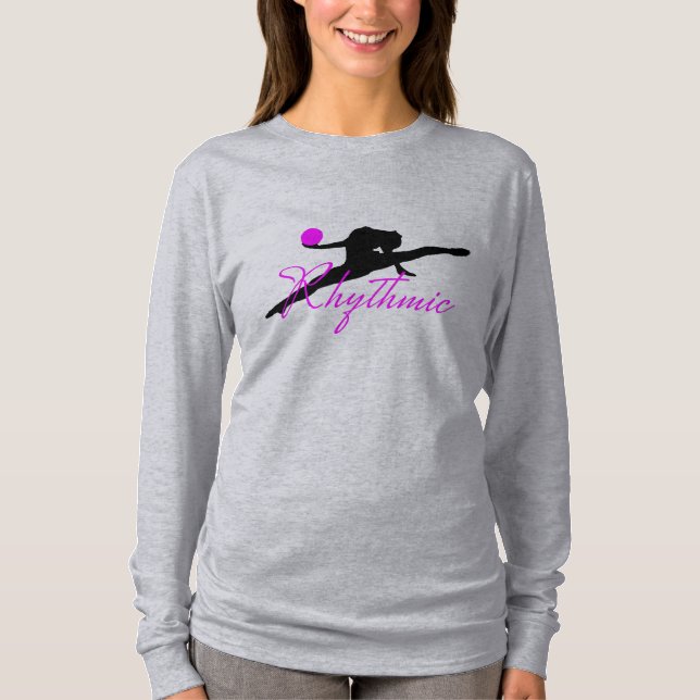 Gimnasia rítmica de la camisa del hombro (Anverso)