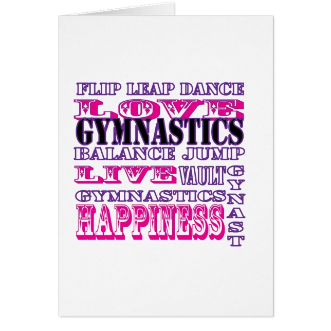 Gimnasia viva, amor, ropa de la felicidad para los (Frente)