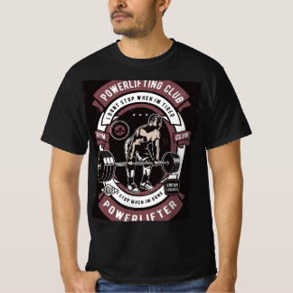 Gimnasio de camisetas para hombres