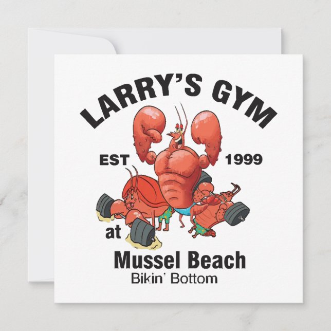 Gimnasio de Larry en Mussel Beach (Anverso)