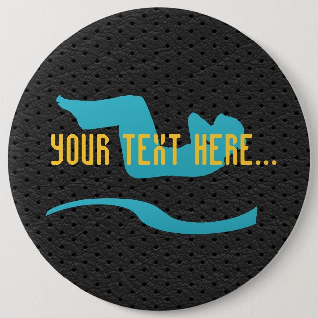 Gimnasio Deportivo Guay Botón De Yoga (Anverso)