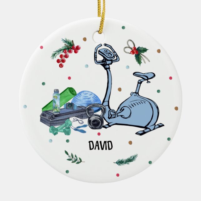 Gimnasio Ornamento de Navidad, Generador de cuerpo (Frente)