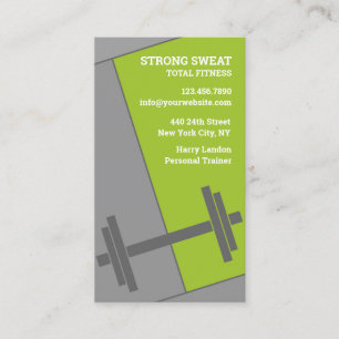 Gimnasio Tarjeta de presentación