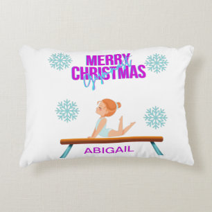 GIMNAST almohada de acento doble cara personalizad