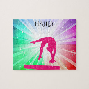 GIMNAST SHIMMERING LIGHTS PUZZLE PERSONALIZADO!