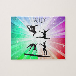 GIMNAST SHIMMERING LIGHTS PUZZLE PERSONALIZADO!