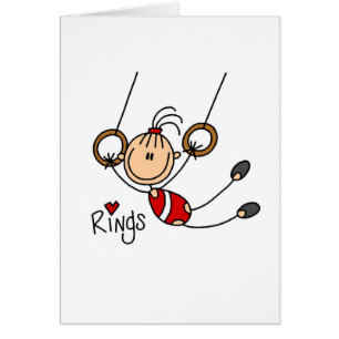 Gimnasta en los anillos