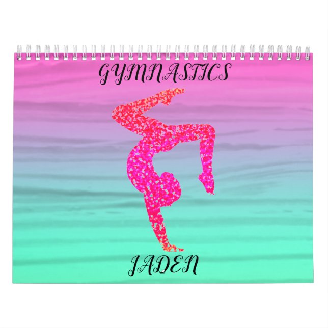 GIMNASTICS COLORIDO CALENDARIO PERSONALIZADO 2022. (Tapa)