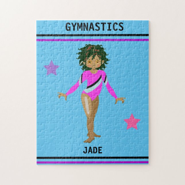 GIMNASTICS PUZZLE PARA CHICAS PERSONALIZADOS (Vertical)
