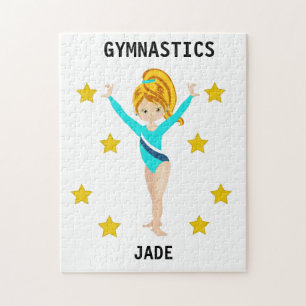 GIMNASTICS PUZZLE PARA CHICAS PERSONALIZADOS.