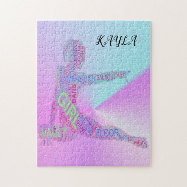 GIMNASTICS PUZZLE PERSONALIZADO! (Vertical)