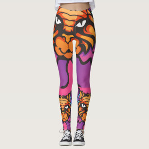 GINGER CAT BOHO YOGA PANTALLA LEGGINGS