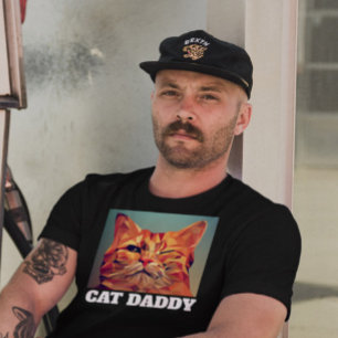 GINGER DE HOMBRES CAT DADDY DAD Camisetas