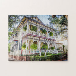 Gingerbread House Charming Savannah Photo Puzzle