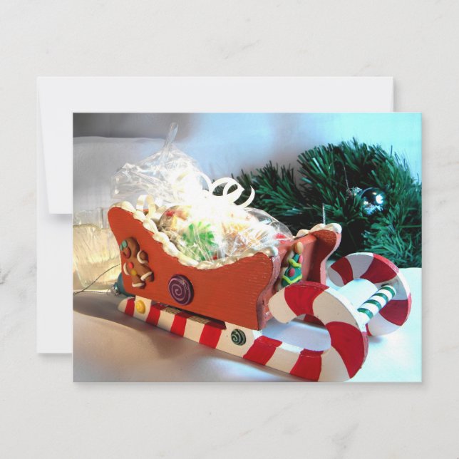 Gingerbread Sleigh I (Anverso)
