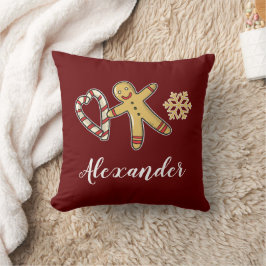 Gingerbreadman Love Cojín decorativo
