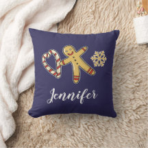 Gingerbreadman Love Cojín decorativo