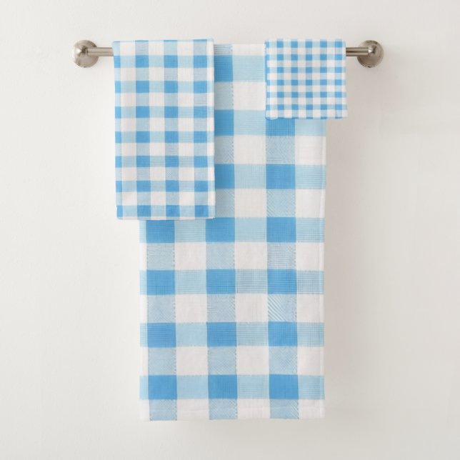 Gingham Azul Bebé (In situ)