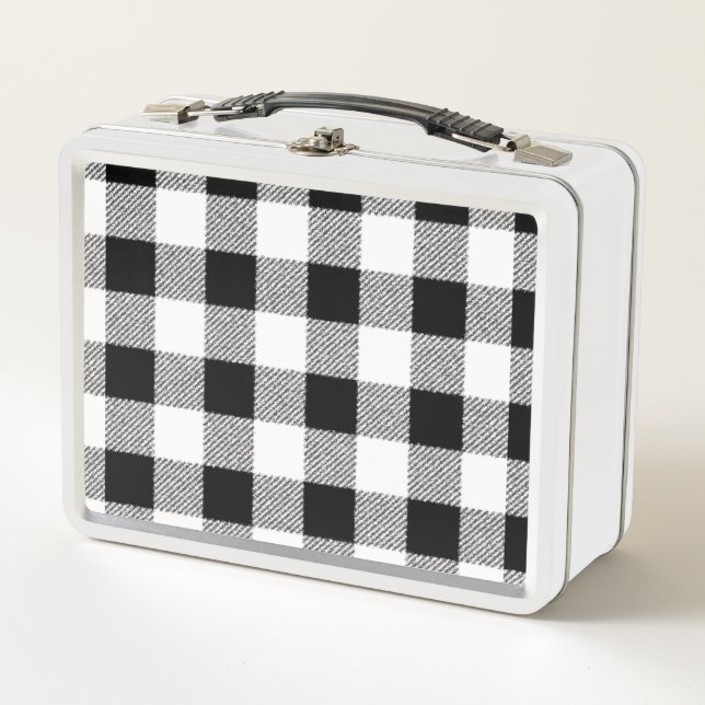 Gingham Check Black (Anverso)