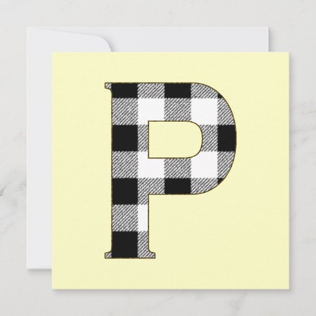 Gingham Check P (Anverso)