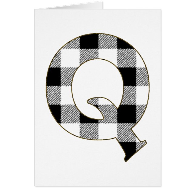 Gingham Check Q (Frente)