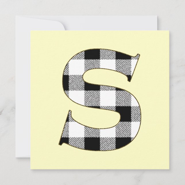 Gingham Check S (Anverso)