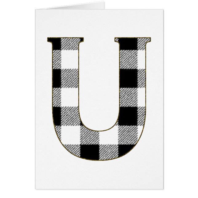 Gingham Check U (Frente)