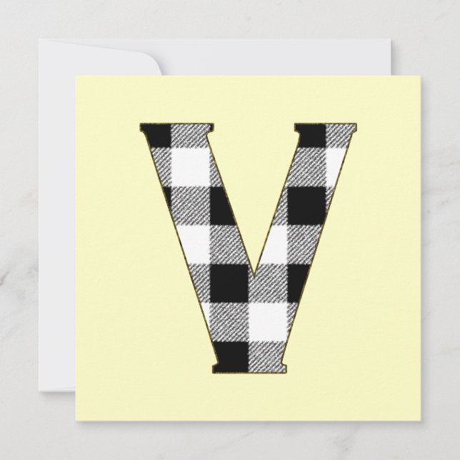 Gingham Check V (Anverso)