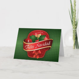 Gingham Feliz Navidad