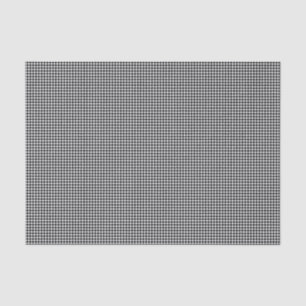 Gingham, PAPEL WRAP DE TISSUE negro-blanco