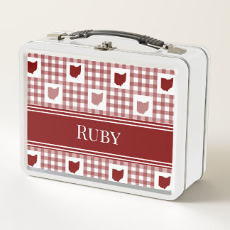 Gingham Rojo de Ohio