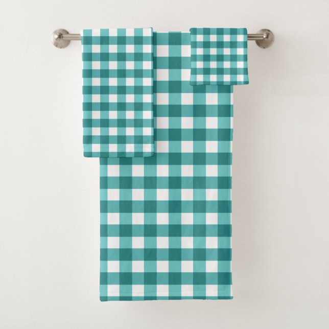 Gingham turquesa (In situ)