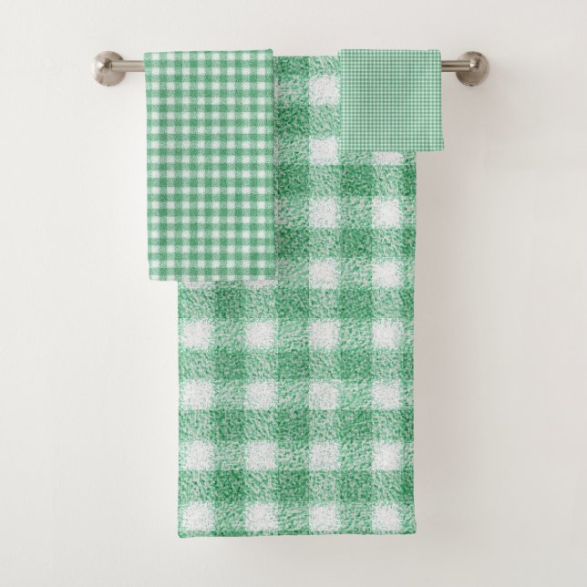 Gingham Verde Menta  (In situ)