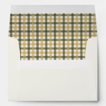 Gingham Verde y Amarillo