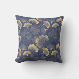 Gingko deja el Cojín decorativo