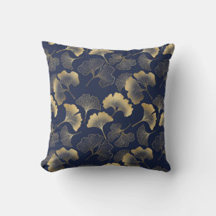 Gingko deja el Cojín decorativo