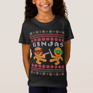 Ginjas Gingerbread Hombres Navidades Feo Sweater