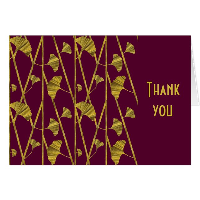 ginkgo de oro (Anverso (Horizontal))