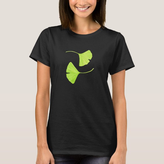 Ginkgo deja la camiseta (Anverso)